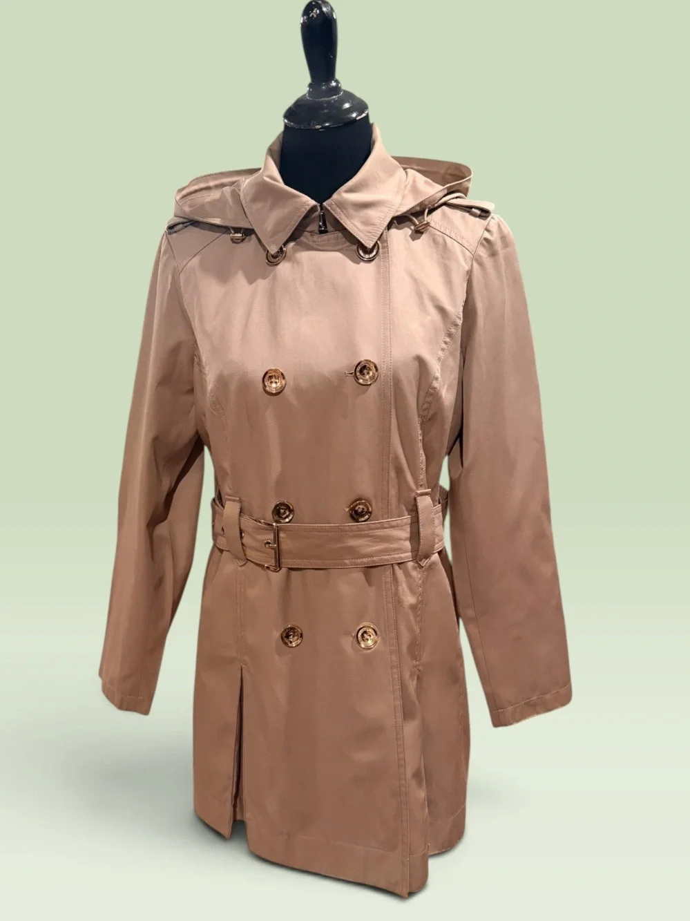 Michael Kors Beige Trench Coat with Belt NWOT